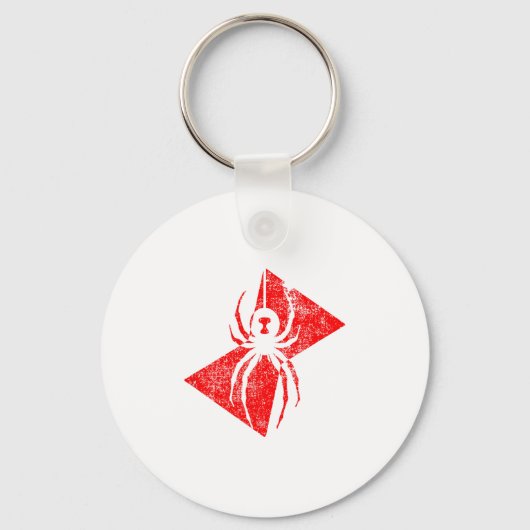 Porte-clés Cadeau Black Widow Spider _1 (Recto)