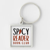 Porte-clés Cadeau Club de Lecture Spicy Reader Chilli (Devant)