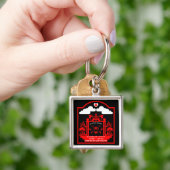 Porte-clés Cadeau commémoratif des pompiers (main)