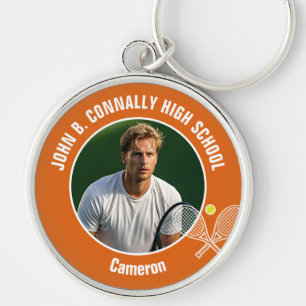 Porte-clés Cadeau commémoratif photo de joueur de tennis Oran