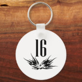 Porte-clés Cadeau cool 16e anniversaire (Recto)