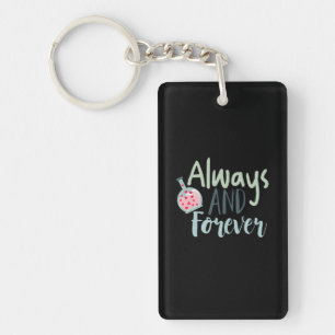 Porte-clés Cadeau Couple Toujours Et Pour Toujours