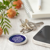 Porte-clés Cadeau curatif de base de MODÈLE de symbole de (Côté)