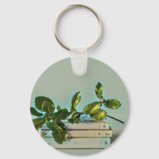 Porte-clés Cadeau d'anniversaire du bibliothécaire (Recto)