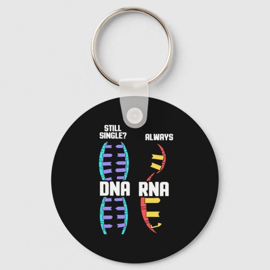 Porte-clés Cadeau d'anniversaire | Maître Biologiste ADN Et A (Recto)