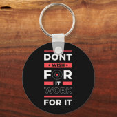 Porte-clés Cadeau d'anniversaire travail pour elle (Recto)