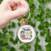 Porte-clés Cadeau d'appréciation pour l'enseignant | Bonne fê (Main)