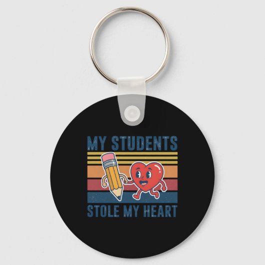 Porte-clés Cadeau d'appréciation pour les enseignants volé pa (Recto)