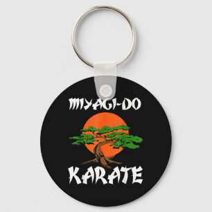 Porte-clés Cadeau d'arbre bonsaï cool Miyagi-Do Karaté Vintag