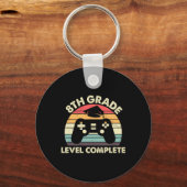 Porte-clés Cadeau de 8e année complète pour Gamer (Recto)