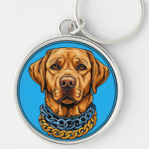 Porte-clés Cadeau de chien labrador pour les amoureux des chi