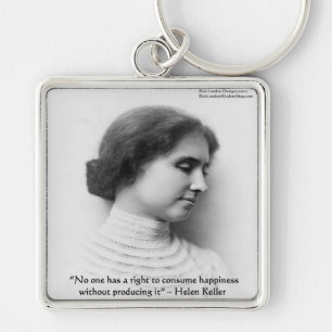 Porte-clés Cadeau de citation de sagesse "Droit au bonheur" d