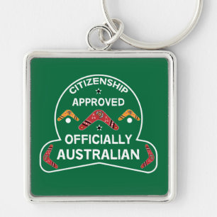 Porte-clés Cadeau de citoyenneté australienne Citoyenneté a
