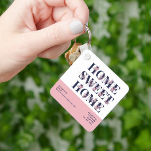 Porte-clés Cadeau de clôture de l'agent immobilier pour l'ach