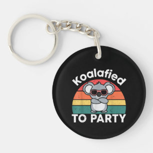 Porte-clés Cadeau de conception de koala drôle et mignon Koal