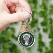 Porte-clés Cadeau de crosse (main)