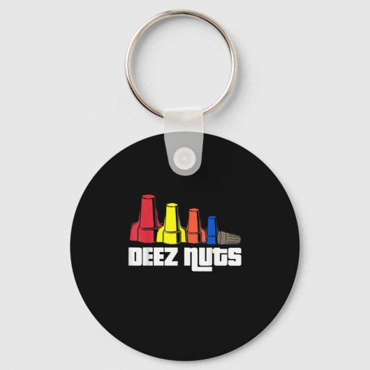 Porte-clés Cadeau de Deez Nuts Electrician (Recto)