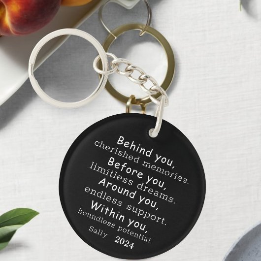 Porte-clés Cadeau de diplôme