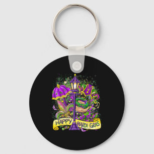 Porte-clés Cadeau de fête assorti de Carnaval Mardi Gras pour