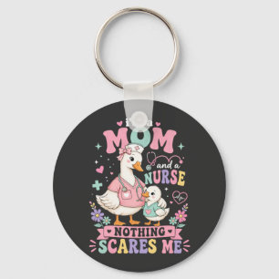 Porte-clés Cadeau de fête des mères pour maman et infirmière 