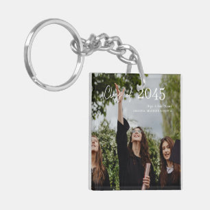 Porte-clés Cadeau de fin d'études personnalisé Photo