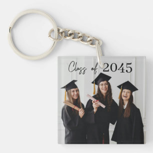 Porte-clés Cadeau de fin d'études personnalisé Photo