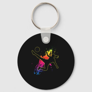 Porte-clés Cadeau de football pour filles et femmes, entraîne