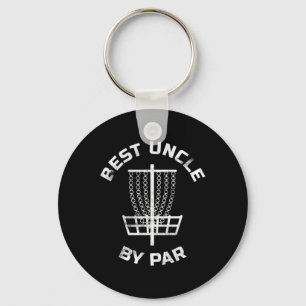 Porte-clés Cadeau de golf à disque pour homme Meilleur oncle 