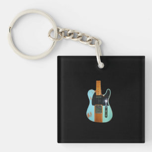 Porte-clés Cadeau de guitare   Guitare électrique Cool