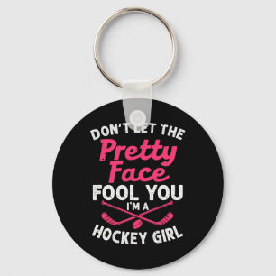 Porte-clés Cadeau De Hockey Pour Femmes Joueuses De Hockey Su