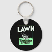 Porte-clés Cadeau de jardinage de gazon (Recto)