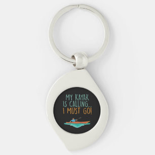 Porte-clés Cadeau de kayak en kayak
