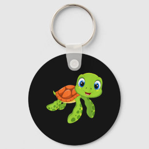 Porte-clés Cadeau de la petite tortue de mer
