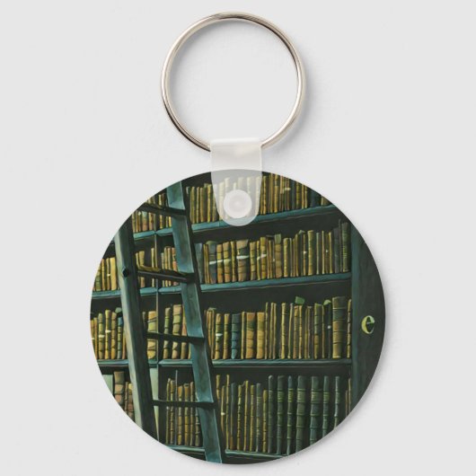 Porte-clés cadeau de lecture vintage (Recto)