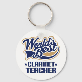 Porte-clés Cadeau de l'enseignant Clarinet