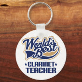 Porte-clés Cadeau de l'enseignant Clarinet (Recto)