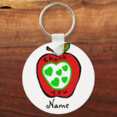 Porte-clés Cadeau de l'enseignant de la maternelle Merci pers (Recto)