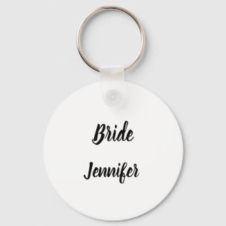 Porte-clés Cadeau de mariée Nom personnalisé Cadeaux Mariage