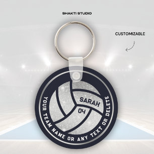 Porte-clés Cadeau de marqueur de sac de volley-ball minimalis