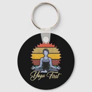 Porte-clés Cadeau de méditation Yoga First Zen