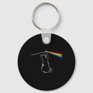Porte-clés Cadeau de musique rock de chat drôle femmes enfant