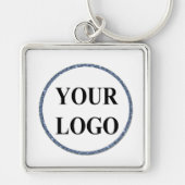 Porte-clés Cadeau de Noël AJOUTER VOTRE LOGO Joyeux Noël (Devant)