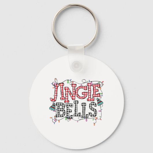 Porte-clés Cadeau de Noël Jingle Bells (Recto)