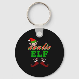 Porte-clés Cadeau de Noël Tante Elf