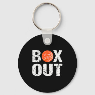 Porte-clés Cadeau de nouveauté disant Boîte Coach de Basketba