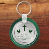 Porte-clés Cadeau de pasteur pour l'anniversaire de l'église  (Recto)