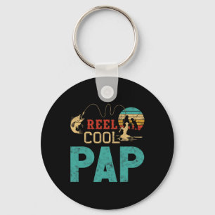 Porte-clés Cadeau de pêche vraiment cool pour papa pour la fê