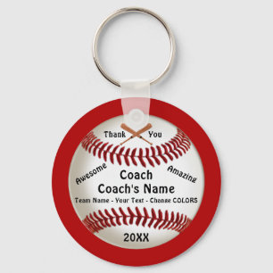 Porte-clés Cadeau de remerciement pour l'entraîneur de baseba