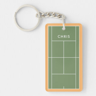 Porte-clés Cadeau de tennis personnalisé