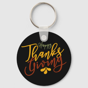 Porte-clés Cadeau de voeux de Thanksgiving